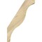 Ekena Millwork 6"W x 16"D x 24"H Funston Rough Sawn Knee Brace, Douglas Fir BRC06X16X24FST00RDF - alternate 4